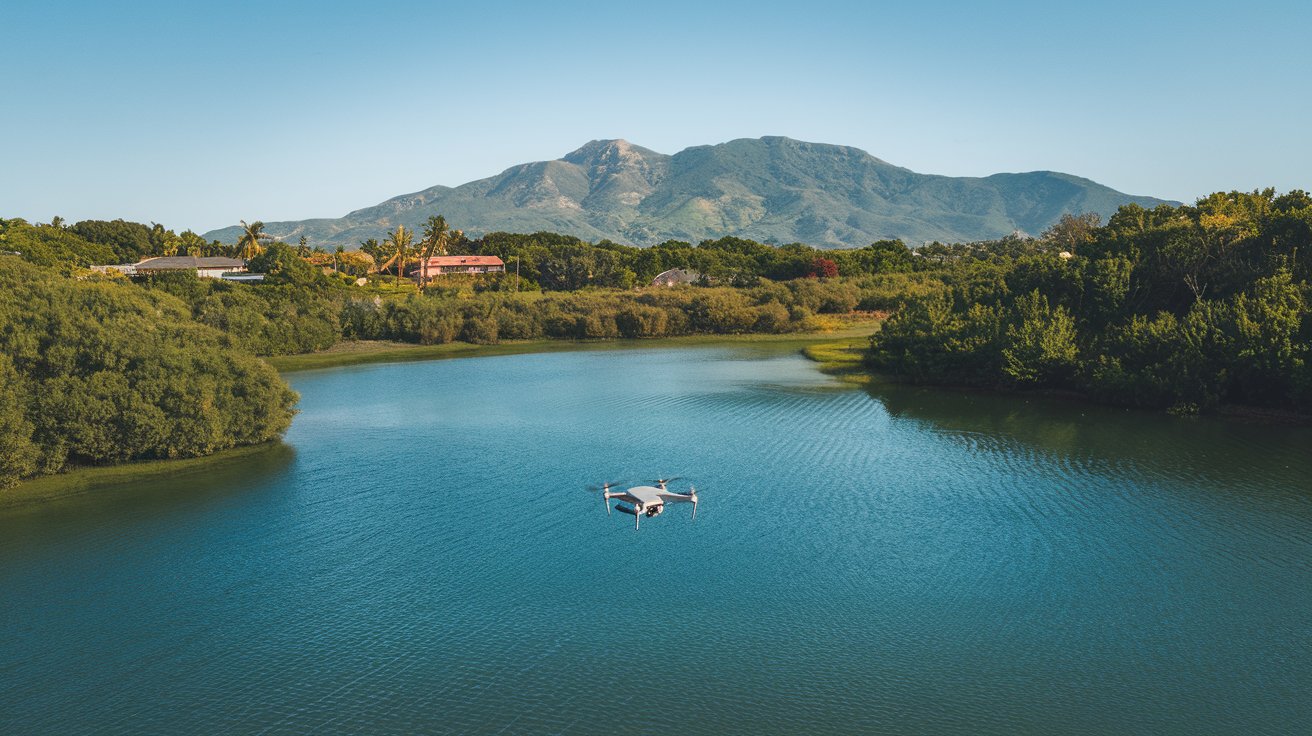 monitoreo de aguas con drones en zonas de difícil acceso